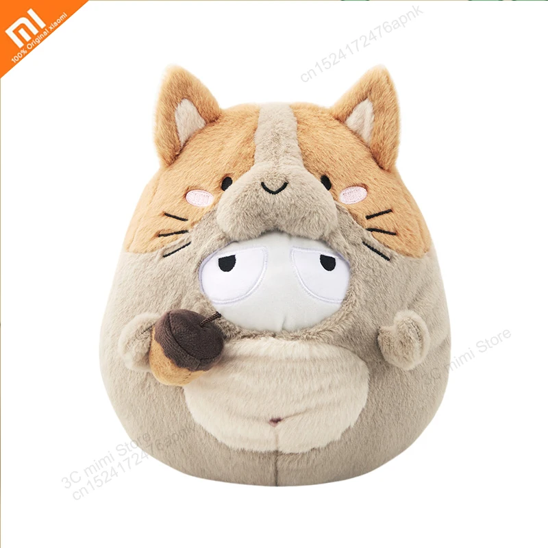 Оригинальный новогодний талисман xiaomi маленькая мышка 25 см кукла Мягкий ПП тампон