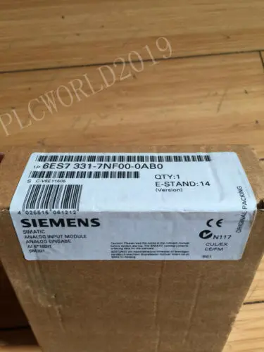 Siemens 6ES7331-7NF00-0AB0 SIMATIC S7-300 SM331 аналоговый входной модуль Cur/Volt 6ES7 331-7NF00-0AB0 |