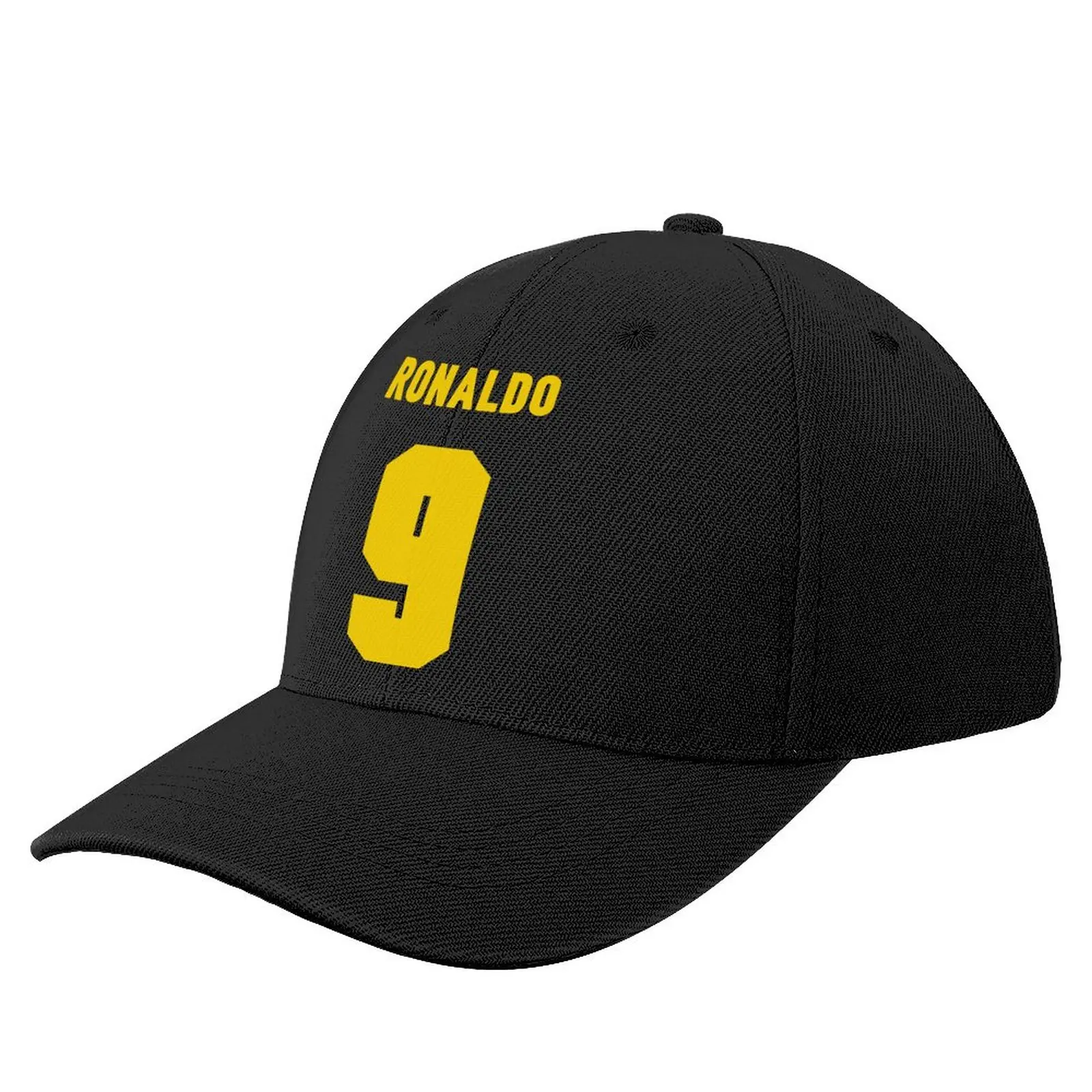 

Men Women Hat 9 Ronaldo Baseball Cap Wild Sun Shade Peaked Hats Adjustable Caps for Fans 100% Polyester