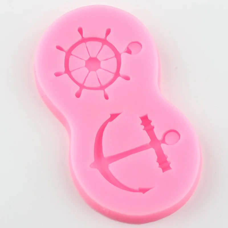 Якорь силиконовая форма искусственный кекс Топпер конфеты глина стандартная