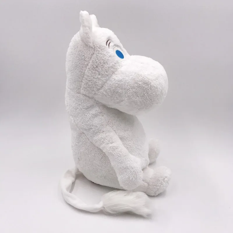 Подлинная авторизация высокое качество Moomin 35 см, сидячий, плюшевый куклы короткие плюшевые игрушки на день рождения Рождественский подарок для мальчиков и девочек