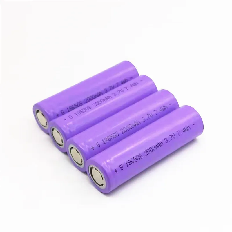1/2/3 шт. TBUOTZO 18650 2000mAh аккумуляторная батарея литий ионные Аккумуляторы Bateria ионная