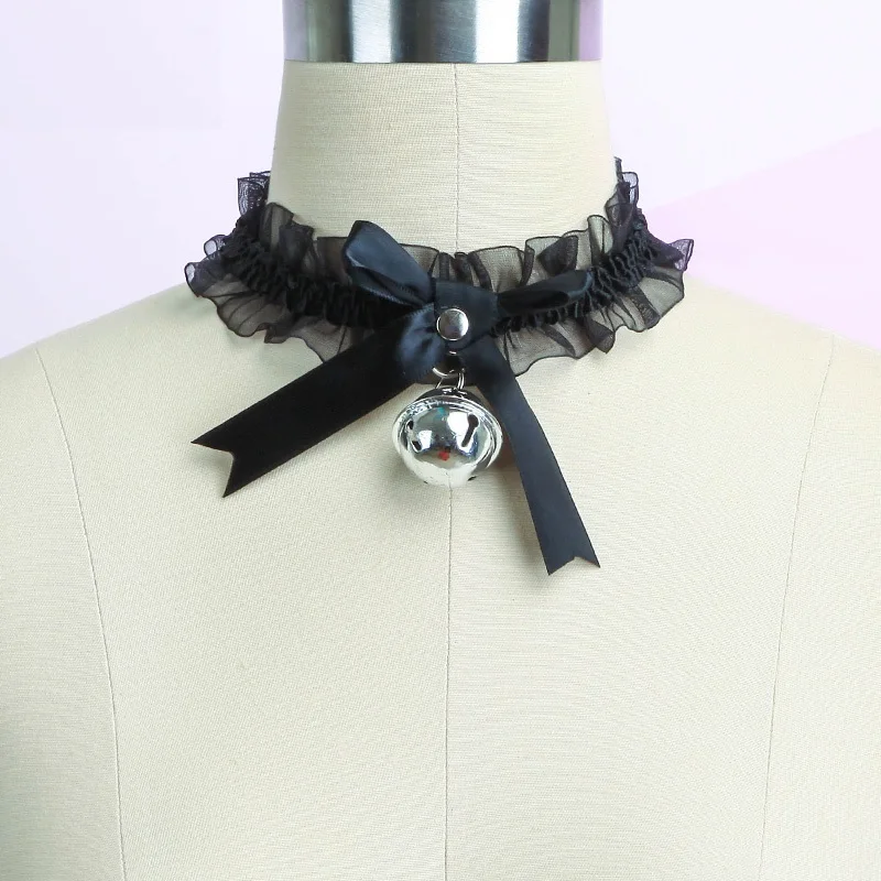 Женское сексуальное нижнее белье для бондажа ошейник собаки кружево с