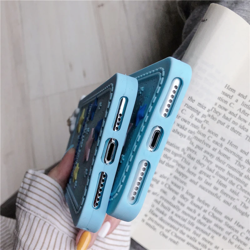 Милый мультяшный пентаграмма с большими ушками собачий силиконовый чехол для