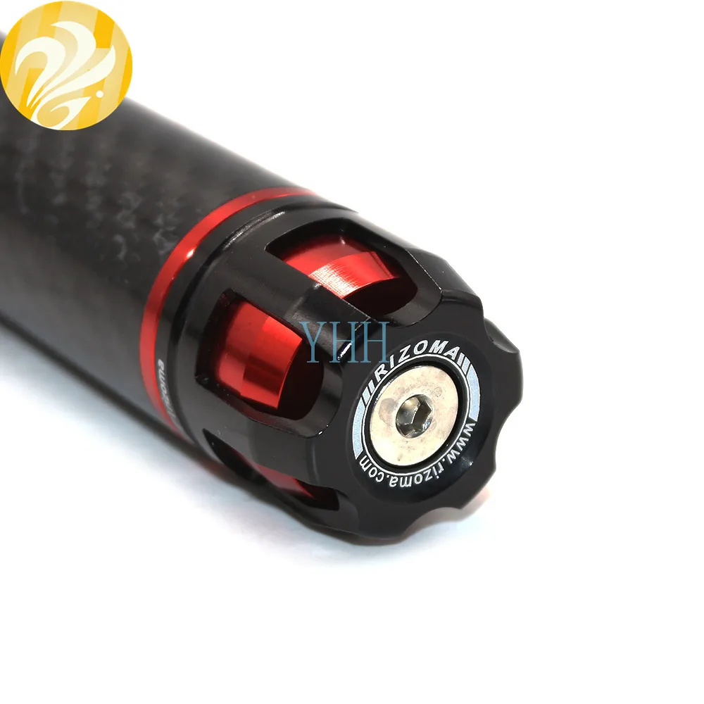 

Universal Refit 22mm ( 7/8" ) CNC Carbon Fiber Motorcycle Handlebar Grip Rotatable Aluminum