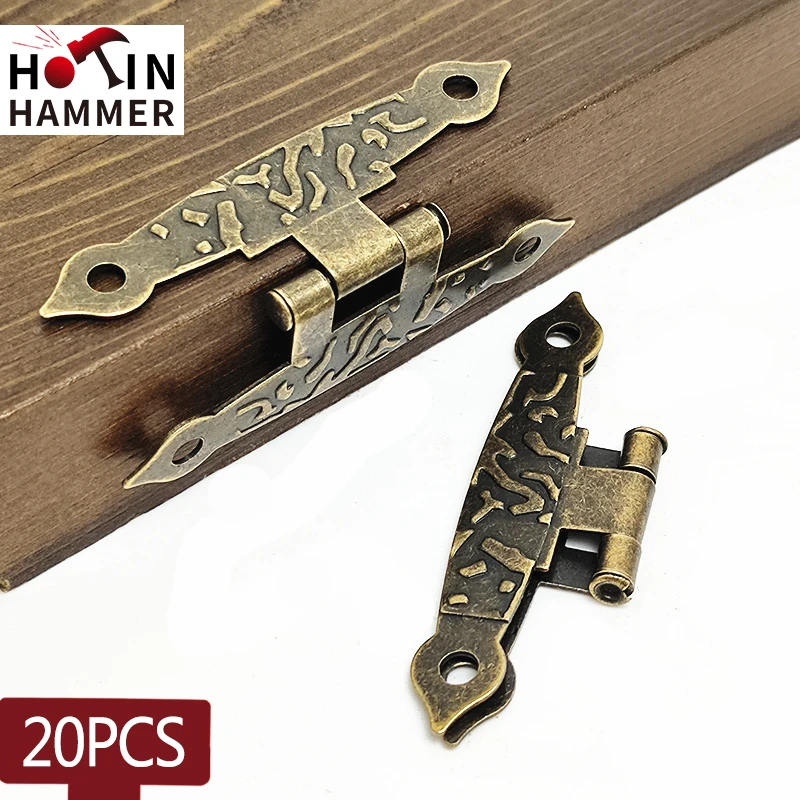 

20 шт., деревянные петли для мебели, 65 х36 мм