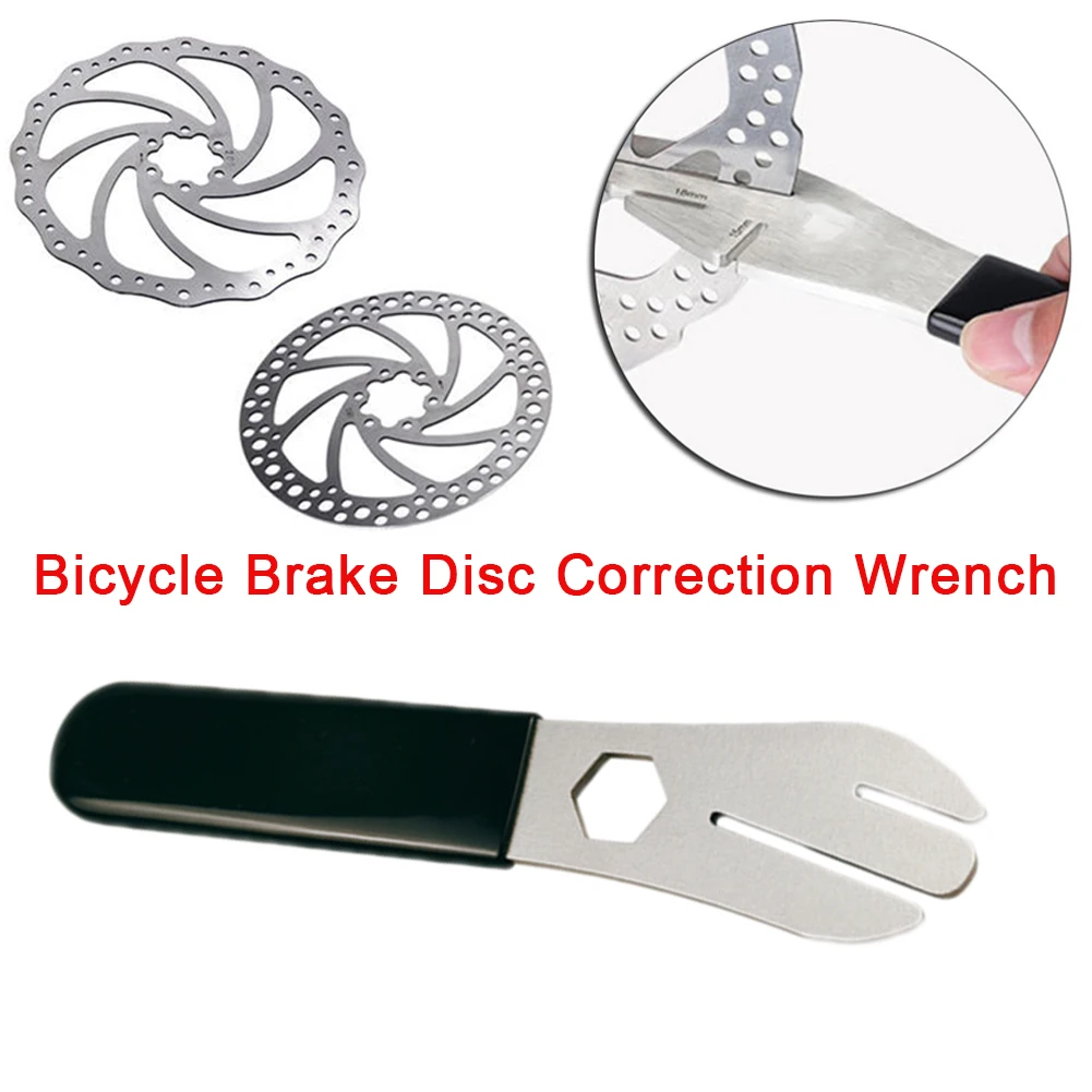 

Bicycle Disc Brake Disc Repair Tool Anti-Rubbing Disc Gap Adjustment Plate Deformation Correction Brake Disc Correction Wrench