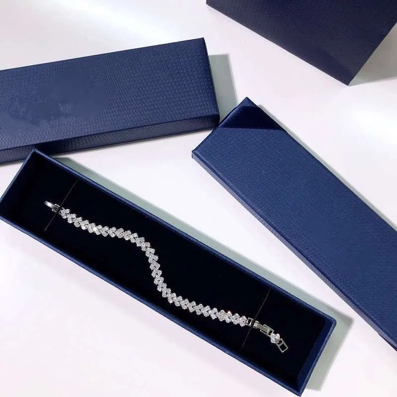 Новинка модный винтажный браслет в римском стиле от Swarovski с кристаллами для