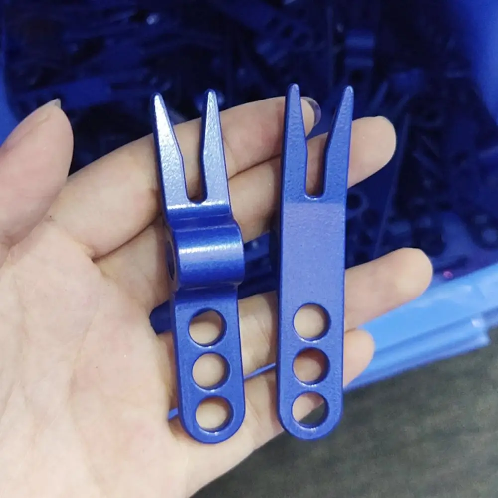 

2Pcs Pitch Fork Golf Repair Marker Divot Tools Pitch Cleaners Putting Green Pitchforks Golf Training Aids Accessories