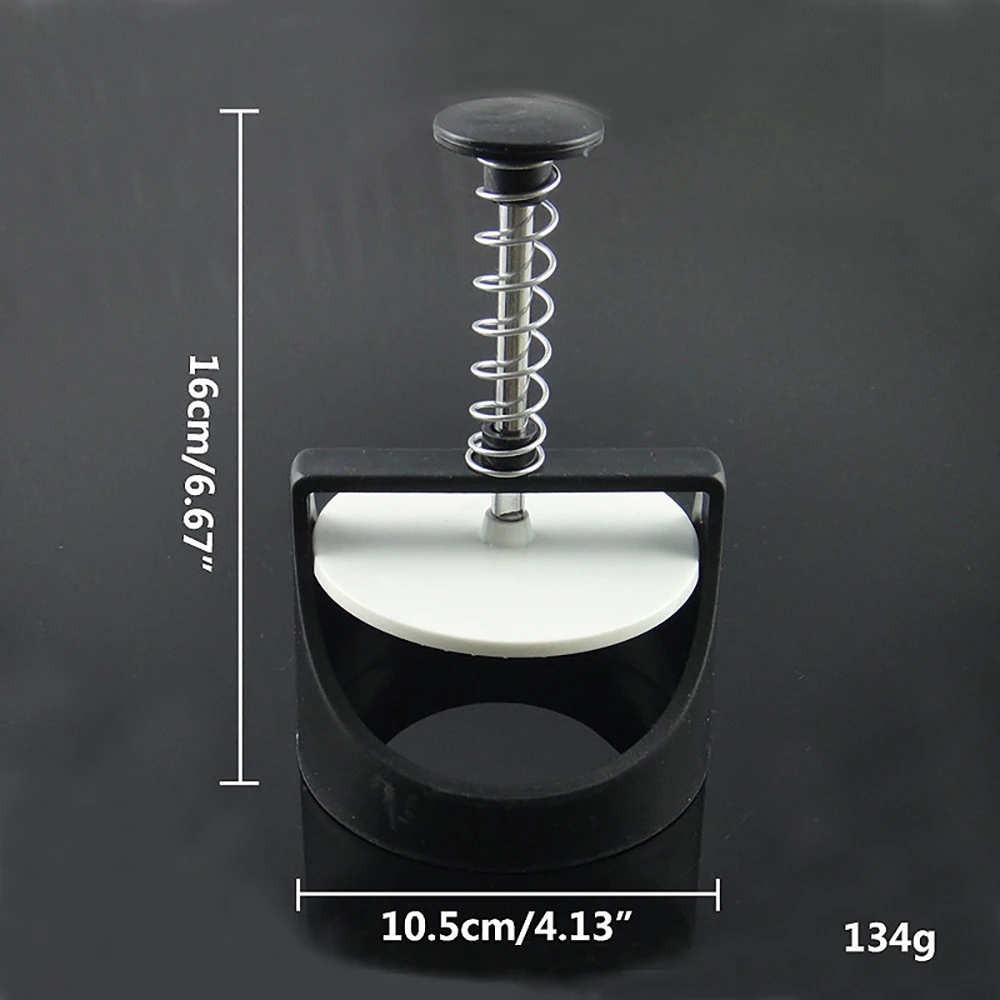 1 шт. домашний Кухня круглый Форма гамбургер Пресс Нержавеющая сталь машина для