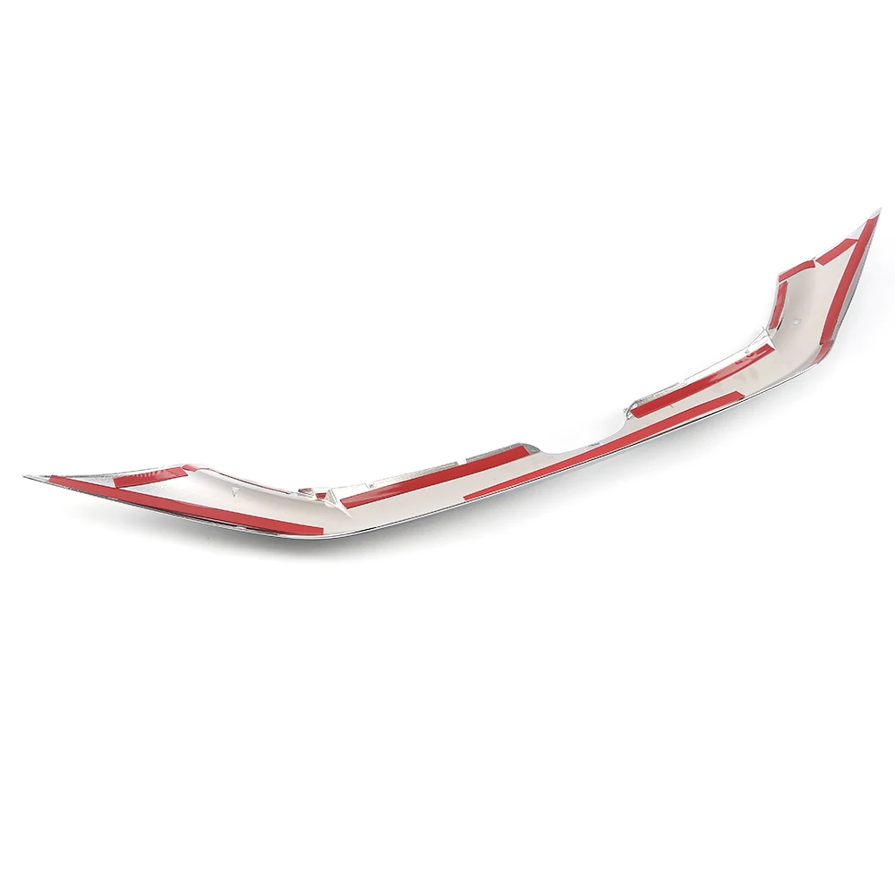 

CarManGo Car Accessories Front Grille Grill Chrome Trim Cover Frame Sticker ABS Carbon Decoration for Honda Civic 10th 2016-2020