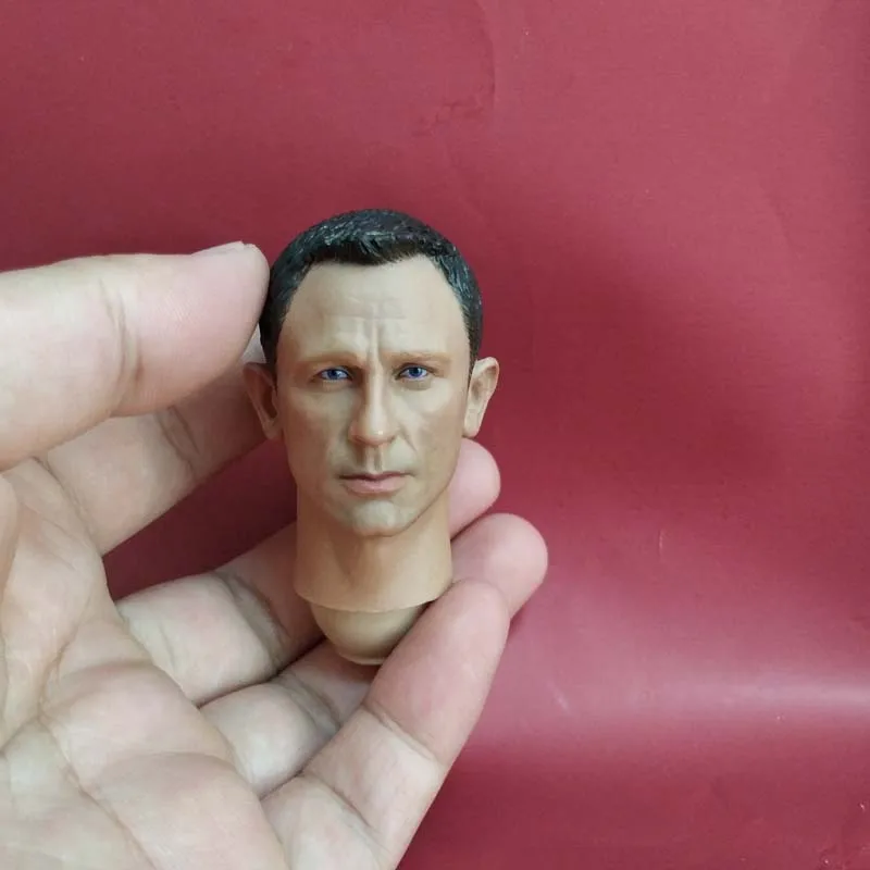 

1/6 Scale 007 Spectre James Bond Head Sculpt for 12in Male Soldier Action Figure Toy Collection