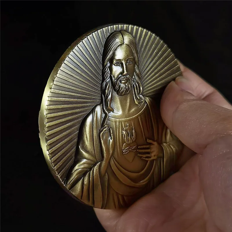 Статуи и скульптуры Иисуса Христа Тайной вечери памятные монеты антикварная