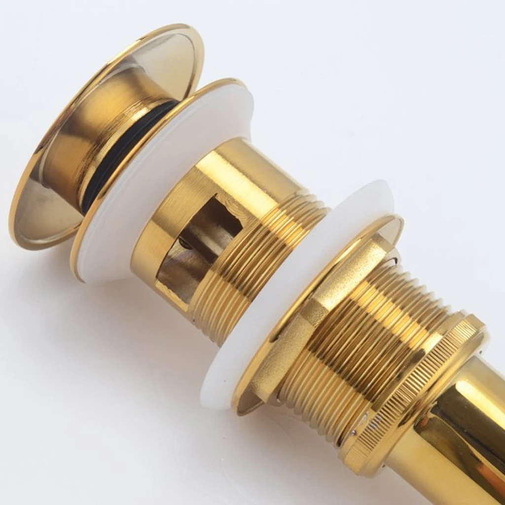 

Хромированный смеситель для раковины с прорезью и эффектом пуш-ап