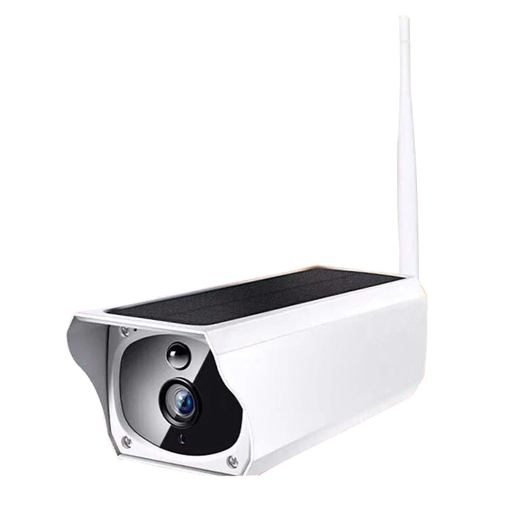Беспроводная WiFi ip камера на солнечной батарейке 1080P HD монитор безопасности аудио