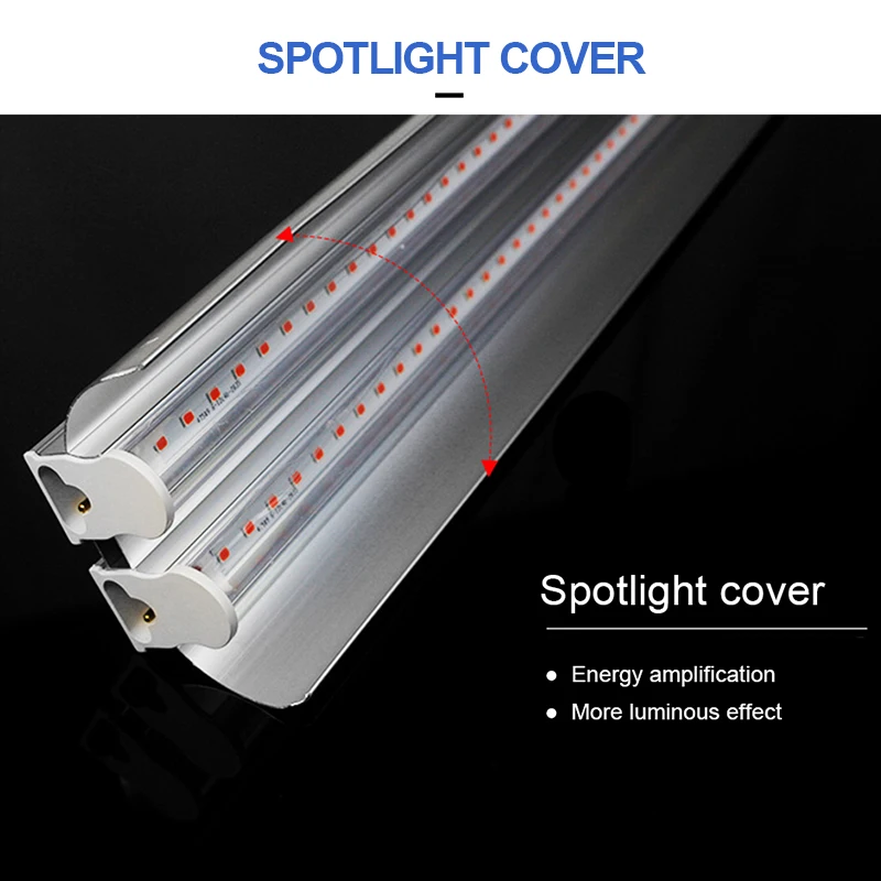 Светодиодный светильник для выращивания растений 4 шт. 200 Вт|Промышленные