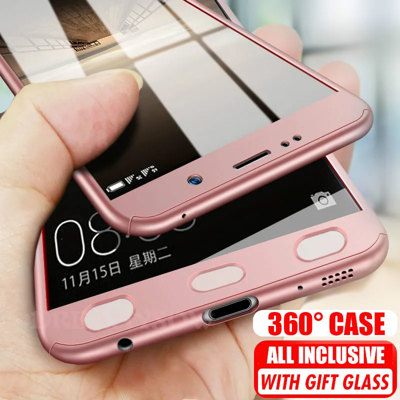 Роскошный чехол с полной защитой 360 чехлы для Samsung Galaxy A50 A30 M20 A8 A6 J4 J6 Plus A750 2018 S9 S8 S10