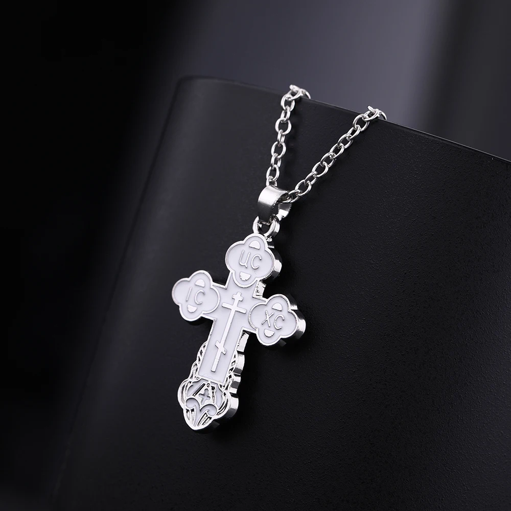 Православный крест ожерелье Пасхальный день церковная религиозная