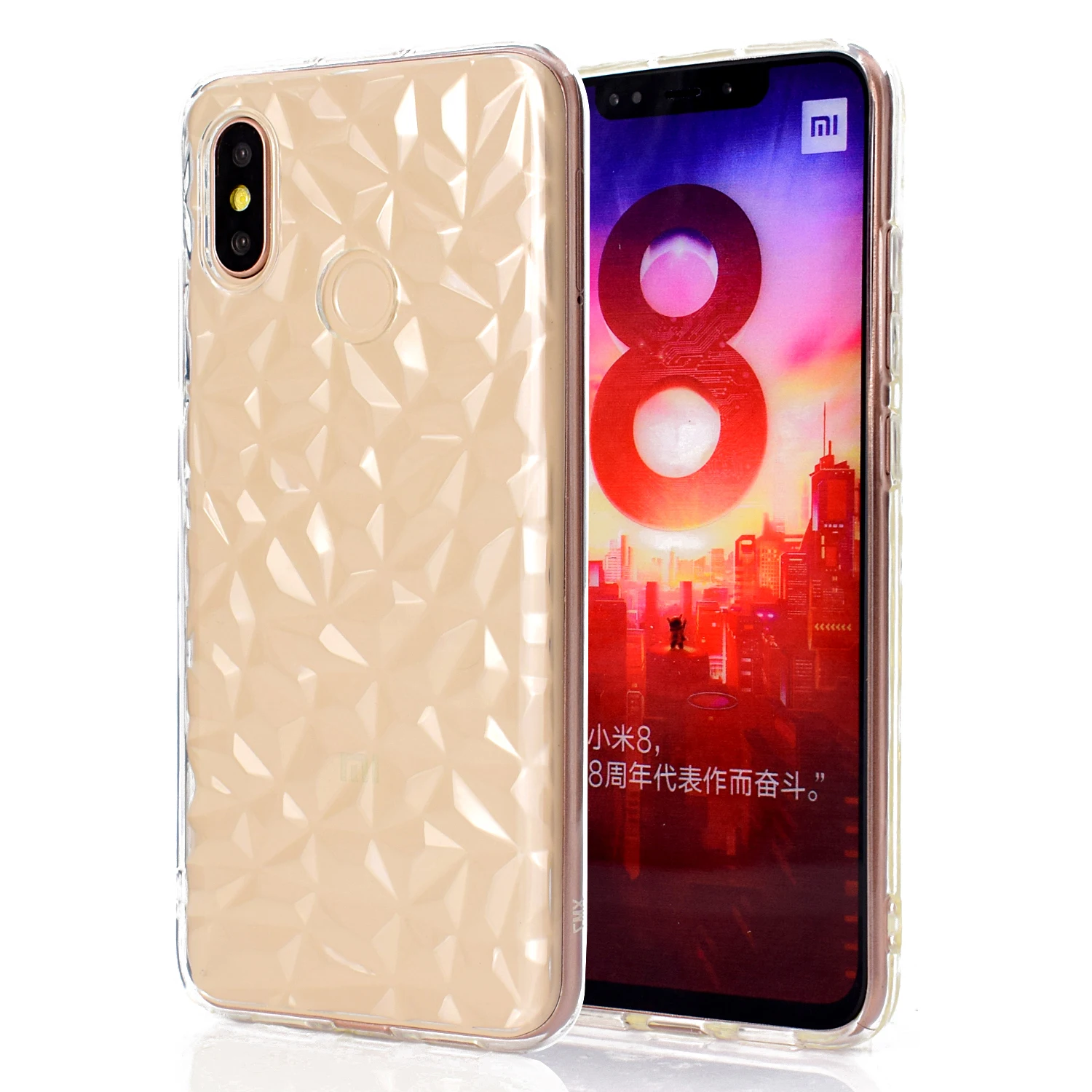 3D алмаз силиконовый чехол s для Xiaomi 8 Redmi NOTE7 NOTE5A PRO Redmi7 6 5 2019 Мягкий из ТПУ с узором