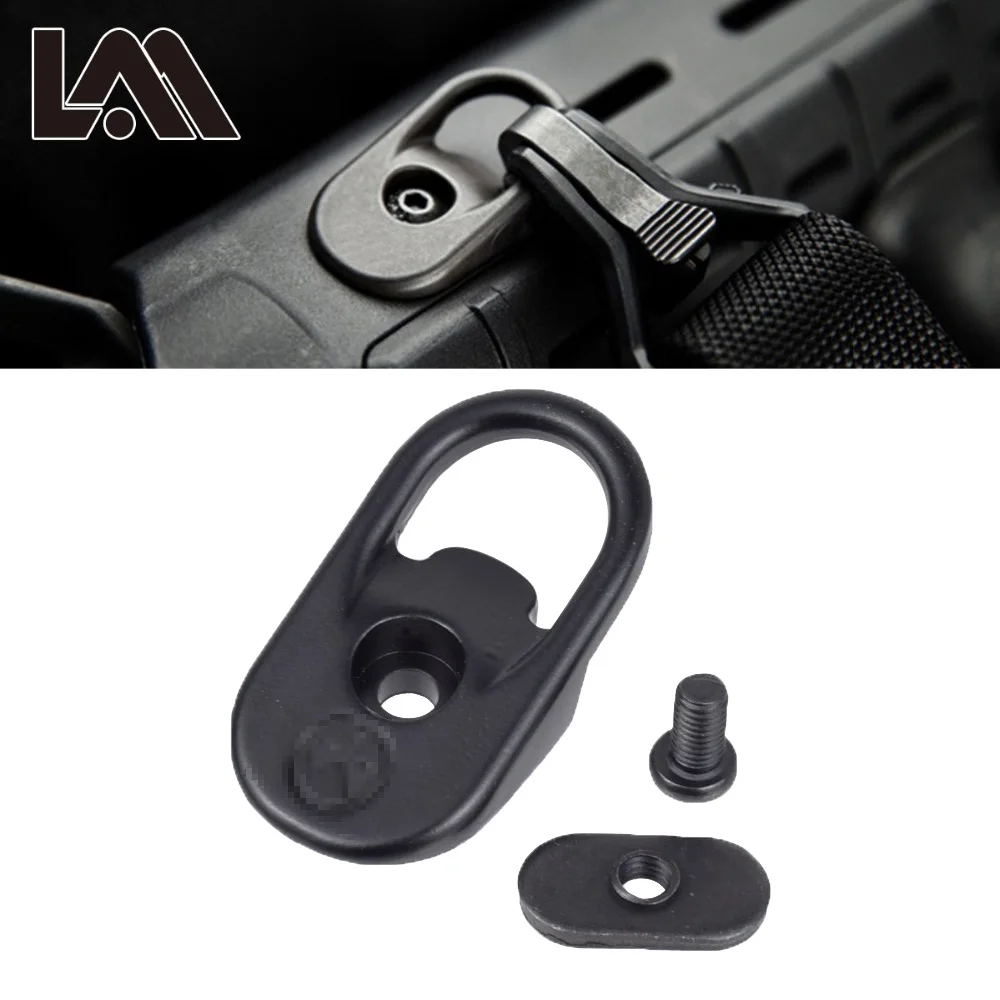 LAMBUL Handguard MOE Sling насадка адаптер MSA Point Strap MS2 MS3 Swivel Steel Mount andguard|Аксессуары для