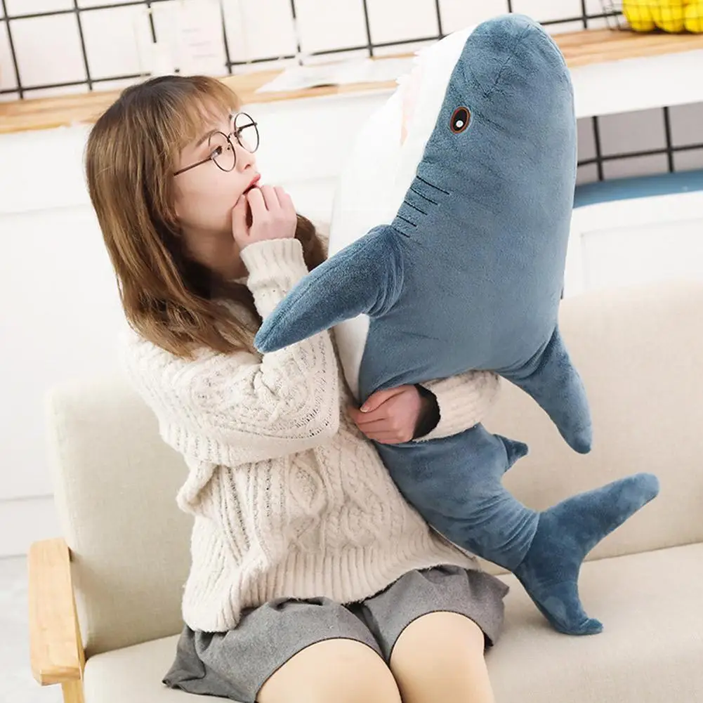 

Cute Pegs Shark For Baby Dolls Shark Plush Toy Pillow Birthday Gift C8G8