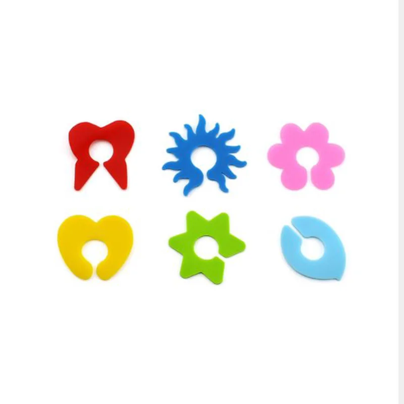 6 шт. силиконовый маркер для вечевечерние стакан вина талисманы напитков Бадди