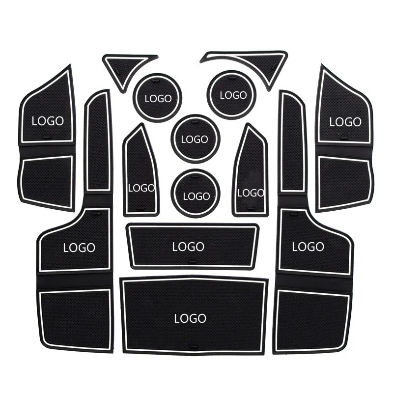 14 шт./компл. автомобильные аксессуары прокладка для гнезда двери резиновая