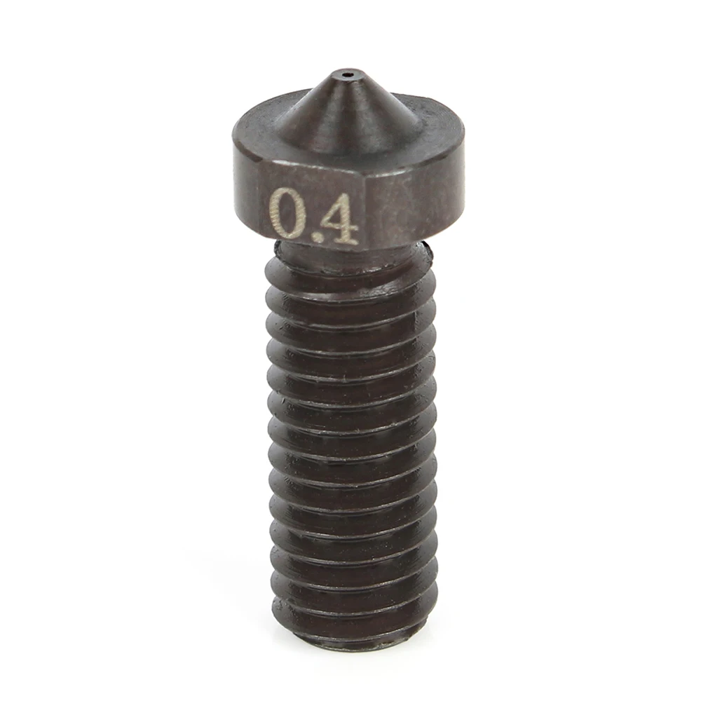 3DSWAY V6 Volcano Hardened Steel Mold Nozzles 0.4/1.75mm High Temperature PEEK Filament E3D Hotend J-head 3D Printer Parts | Компьютеры и