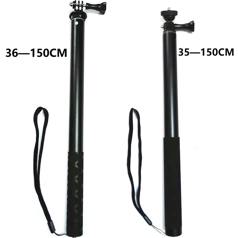 

1.5m HandGrip Selfie Sticks Handheld/Handle Monopod For Gopro Hero 98765 Black Mobile Phone Holder For OSMO Insta360 OneX2 Akaso
