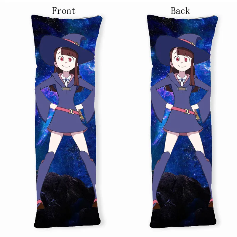 Дакимакура с аниме тела подушку Чехол Крышка маленькая ведьма Академия Kagari