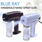 Паровой пистолет Blue-ray Nano, портативный паровой пистолет, парикмахерский увлажняющий пистолет для волос, дезинфицирующий распылитель, пулемет-распылитель