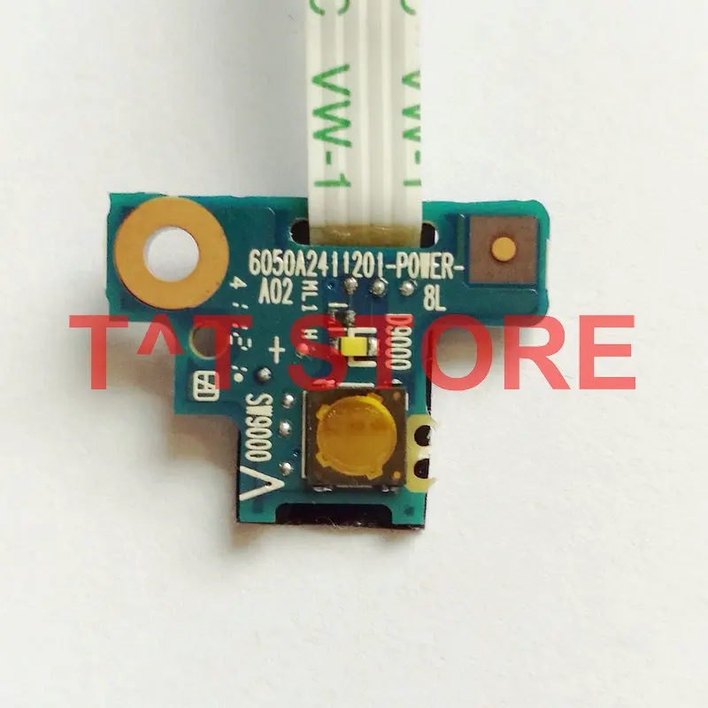Оригинал для HP ProBook 4330s кнопка питания медиа-плата с кабелем 6050A2411201 хорошо