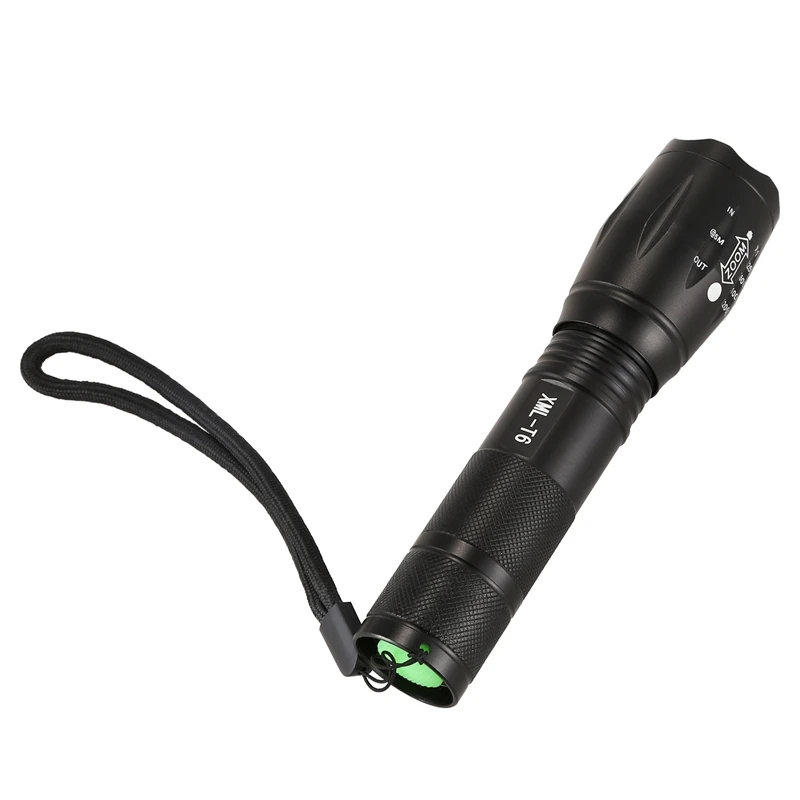 Светодиодный перезаряжаемый фонарик XML T6 фонарь 4000 люмен 18650 Аккумулятор для