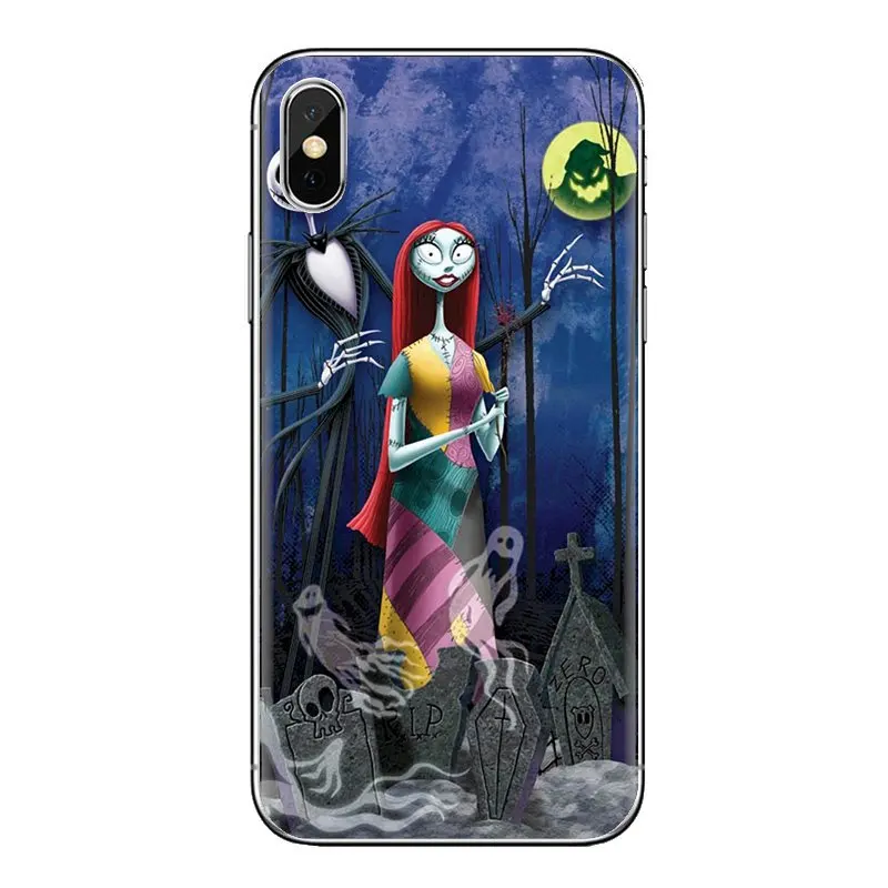 Кошмар перед Рождеством Джек Салли для iPod Touch Apple iPhone 11 Pro 4 4s 5 5S SE 5C 6 6S 7 8 X XR XS Plus Max TPU