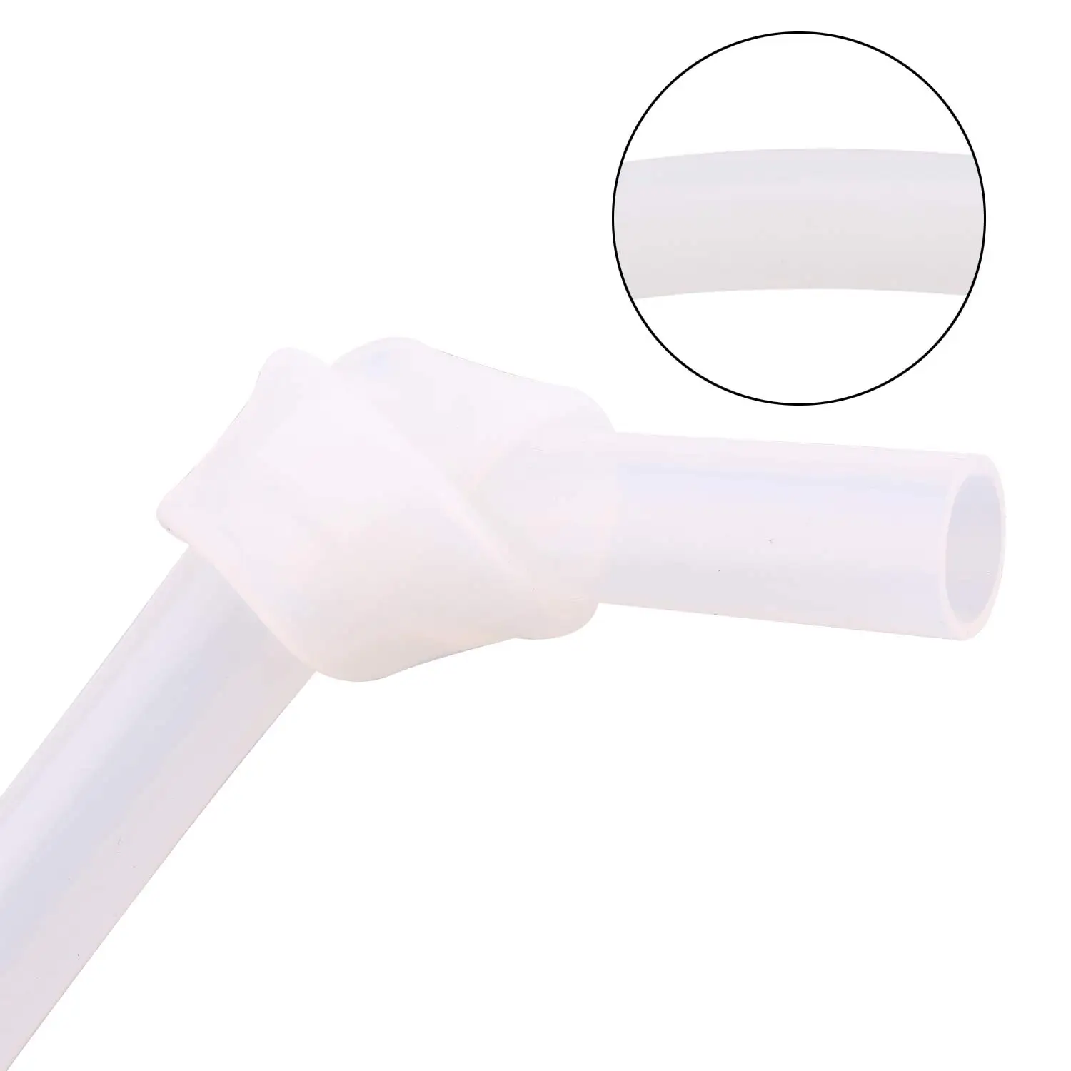 

HuntTech High Temperature Resistant Transparent Extruded Flexible Soft Stretchy Silicone Tubing