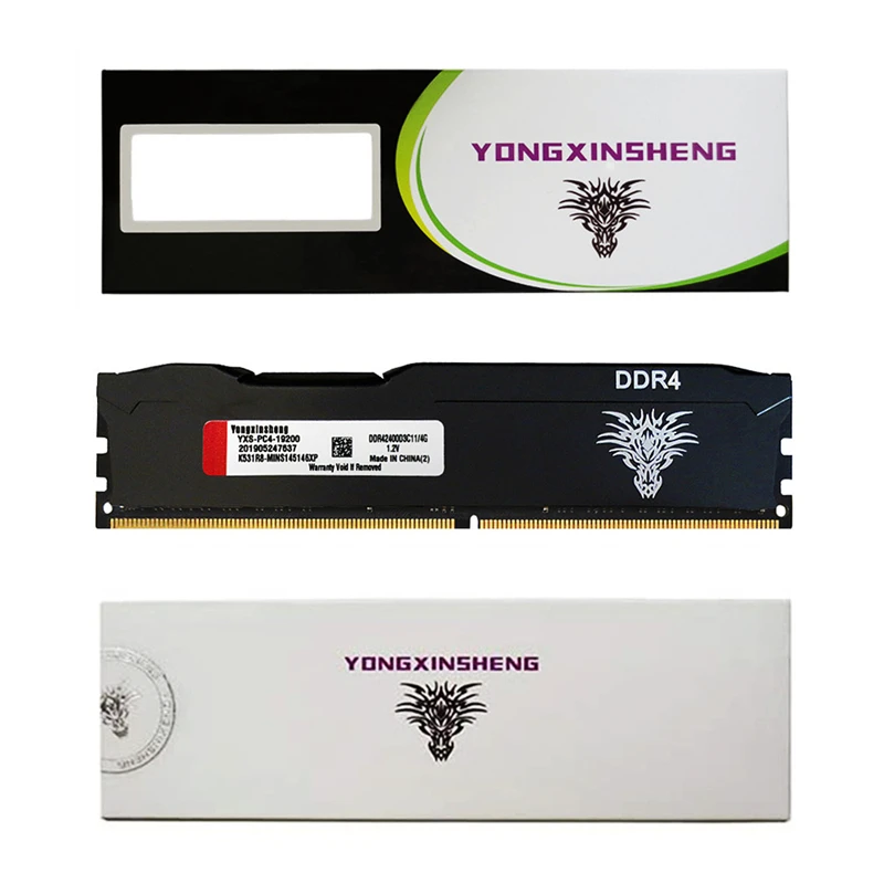 Модуль ОЗУ DIMM DDR4 4 ГБ 8 16 2133 МГц 2400 2666 PC4-17000 19200 21300 288 контактов Универсальная память