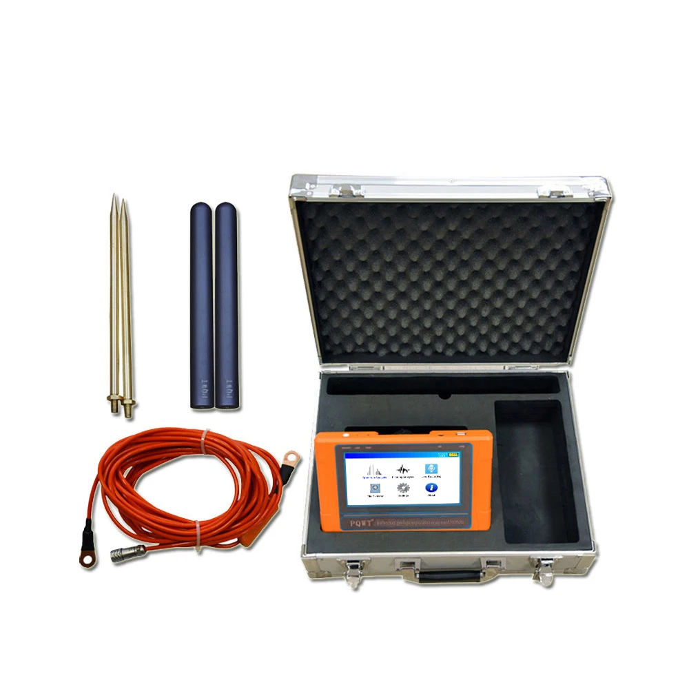 Detector de agua PQWT-TC300, mapeo automático de perforación de pozos de 0M-300M, Detector de agua subterránea