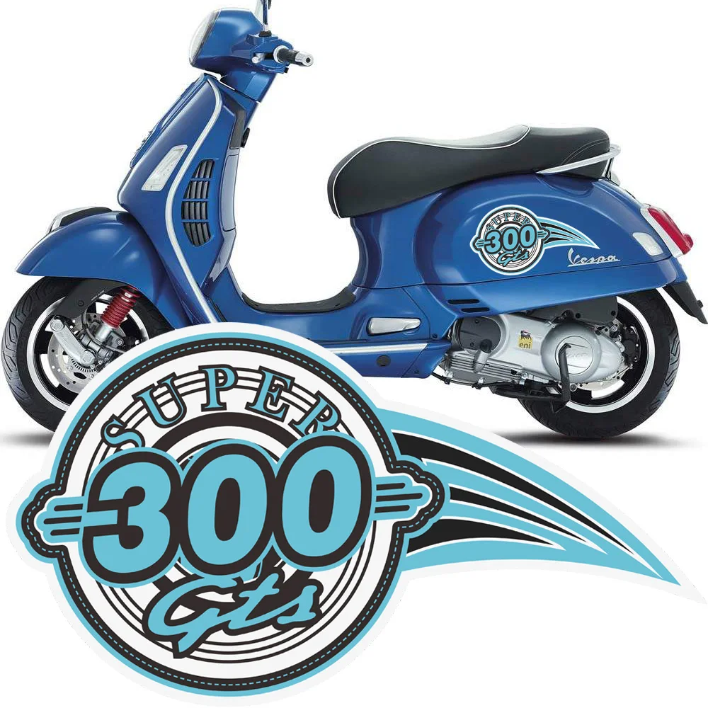 Наклейка на Корпус мотоцикла для piaggio Vespa GTS 300 GTS300 Спортивная эмблема супер Светоотражающая мото наклейка