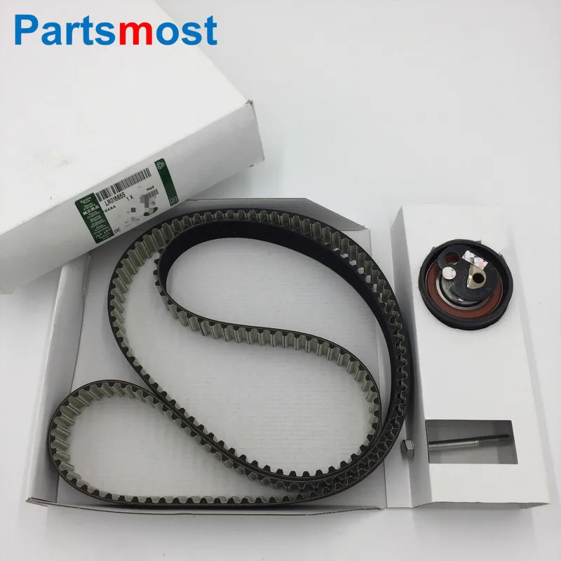 Комплект передних ремней ГРМ для LAND ROVER RR RANGE ROVER SPORT DISCOVERY LR3 LR4 2,7 3,0 V6 дизельный насос приводной ремень шкив LR016655