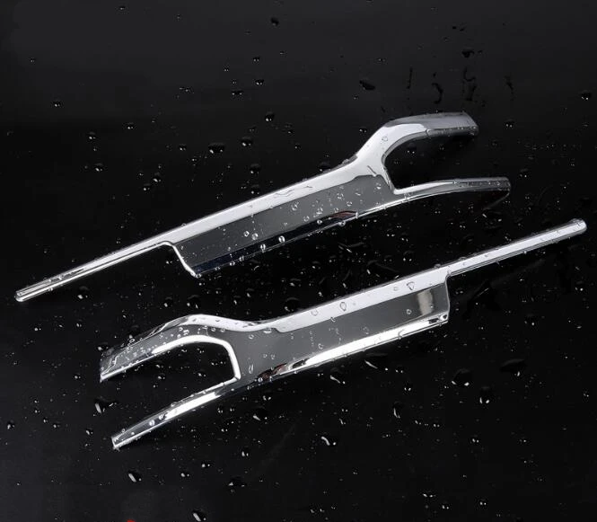 

2 шт., серебристые хромированные защитные полосы для боковых дверей автомобиля Hyundai ix35 2018