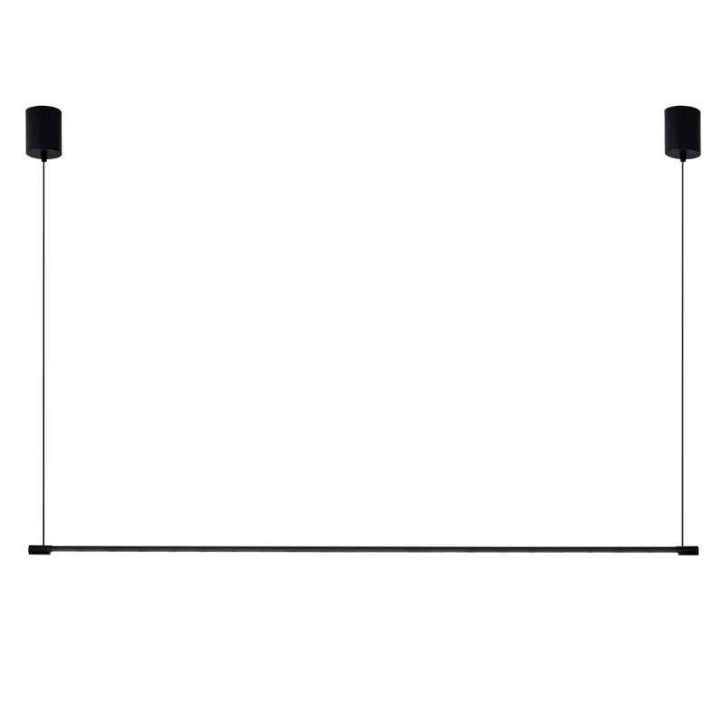

Minimalism Modern LED Pendant Lights Lighting Black Aluminum Dimming Hanglamp Living Room Bedroom Hanging Lamp Kitchen Fixtures