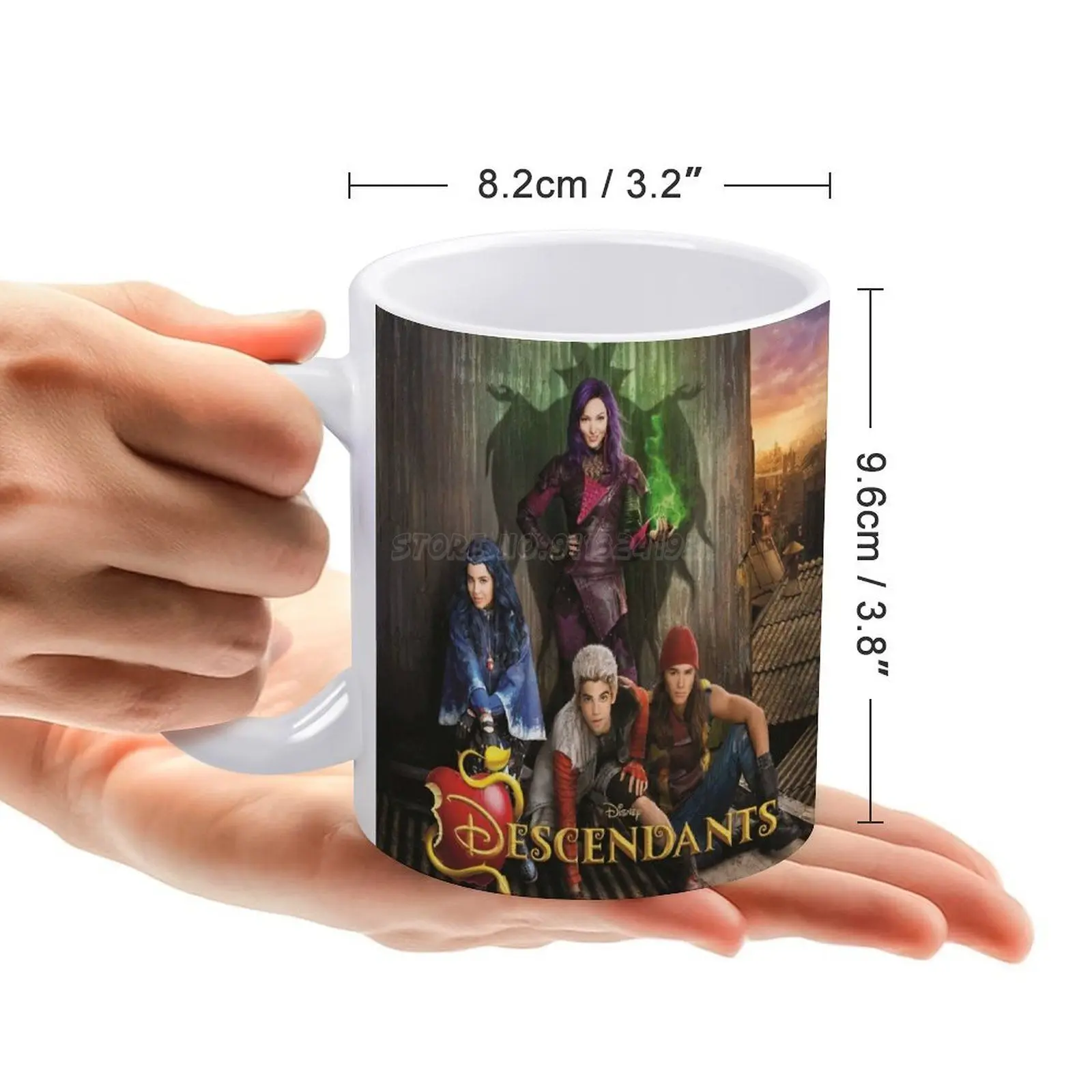 Потоки ТВ-шоу D3 белая кружка керамическая чайная чашка подарок на день рождения