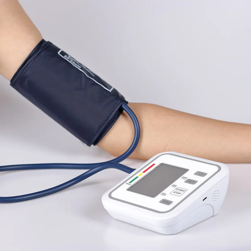 

smart Arm Blood Pressure Monitor meter Cuff Medical Nurse Device Sphygmomanometer Blood Pressure Home Health Detector machine