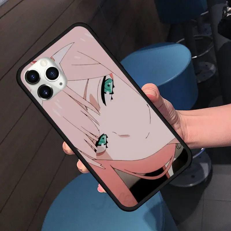 

Alien cartoon eyes girl SPACE Phone Case For iphone 7 8 12 11 XR XS pro Max Mini plus Soft silicone cover shell funda