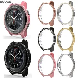 Bling Diamond Case For Samsung Galaxy Watch 42mm 46mm Cover Protective Bumper Gear S3 Frontier Shell