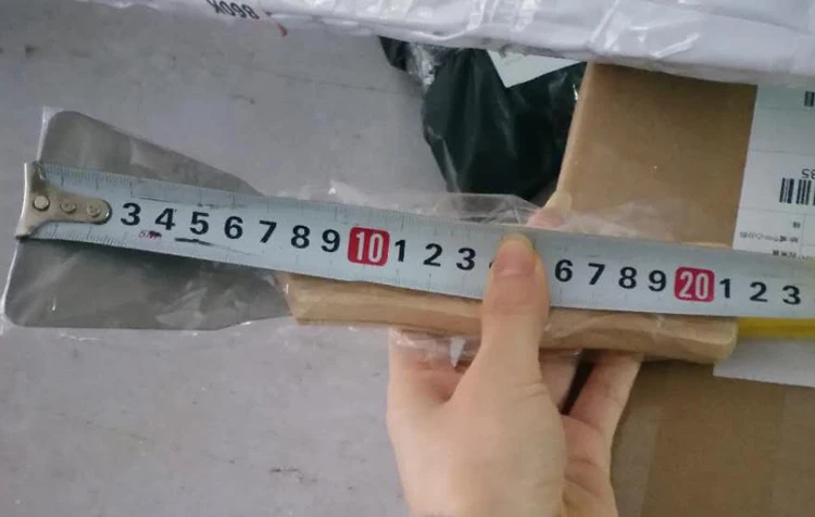 Лопатка для установки на потолок лопатка с деревянной ручкой стрейчевая