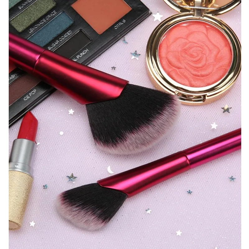 1 шт. профессиональная румяна кисти для макияжа нейлоновая металлическая ручка