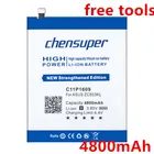 Chensuper новейшая батарея 4800 мАч для ASUS C11P1609 Zenfone 3 max 5,5 