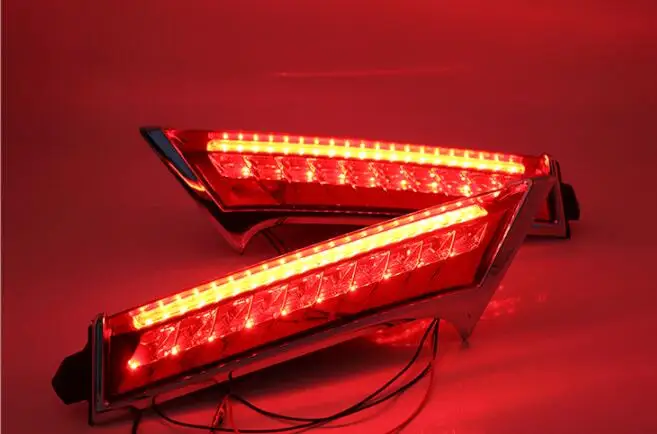 Автомобиль для укладки LED Задний Фонарь СВЕТОДИОДНЫЙ Стоп Бампер свет Для Nissan Pdf X