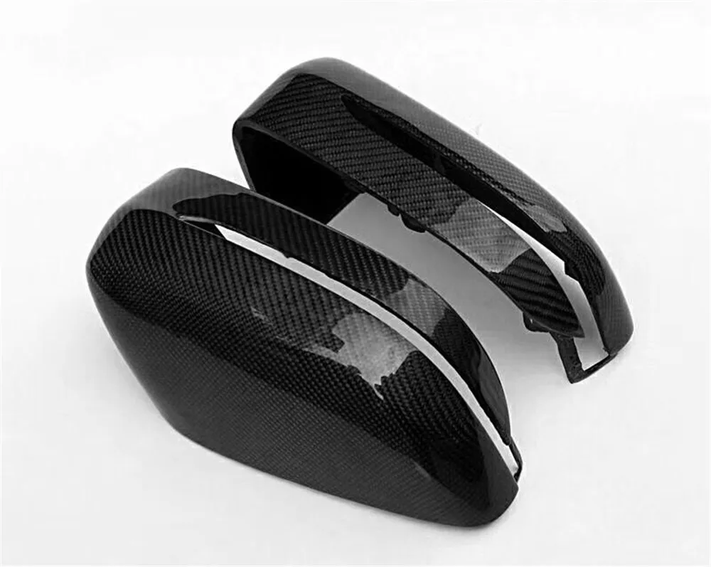 Сменный Стильный чехол для зеркала заднего вида из углеродного волокна подходит